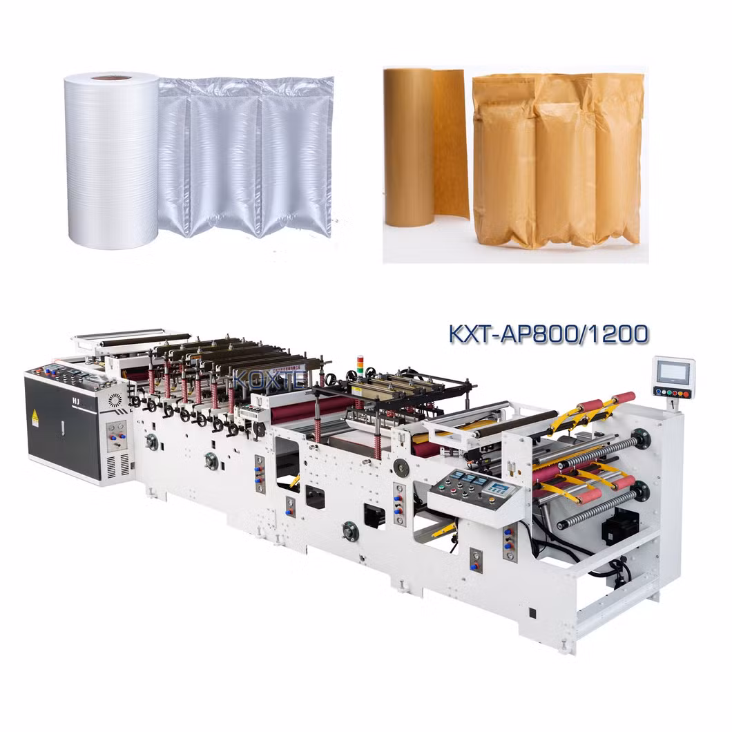 750ml Red Wine Air Column Bag Balloon Inflatable Packaging Roll Film Falling Protection Bubble Bag Making Machine