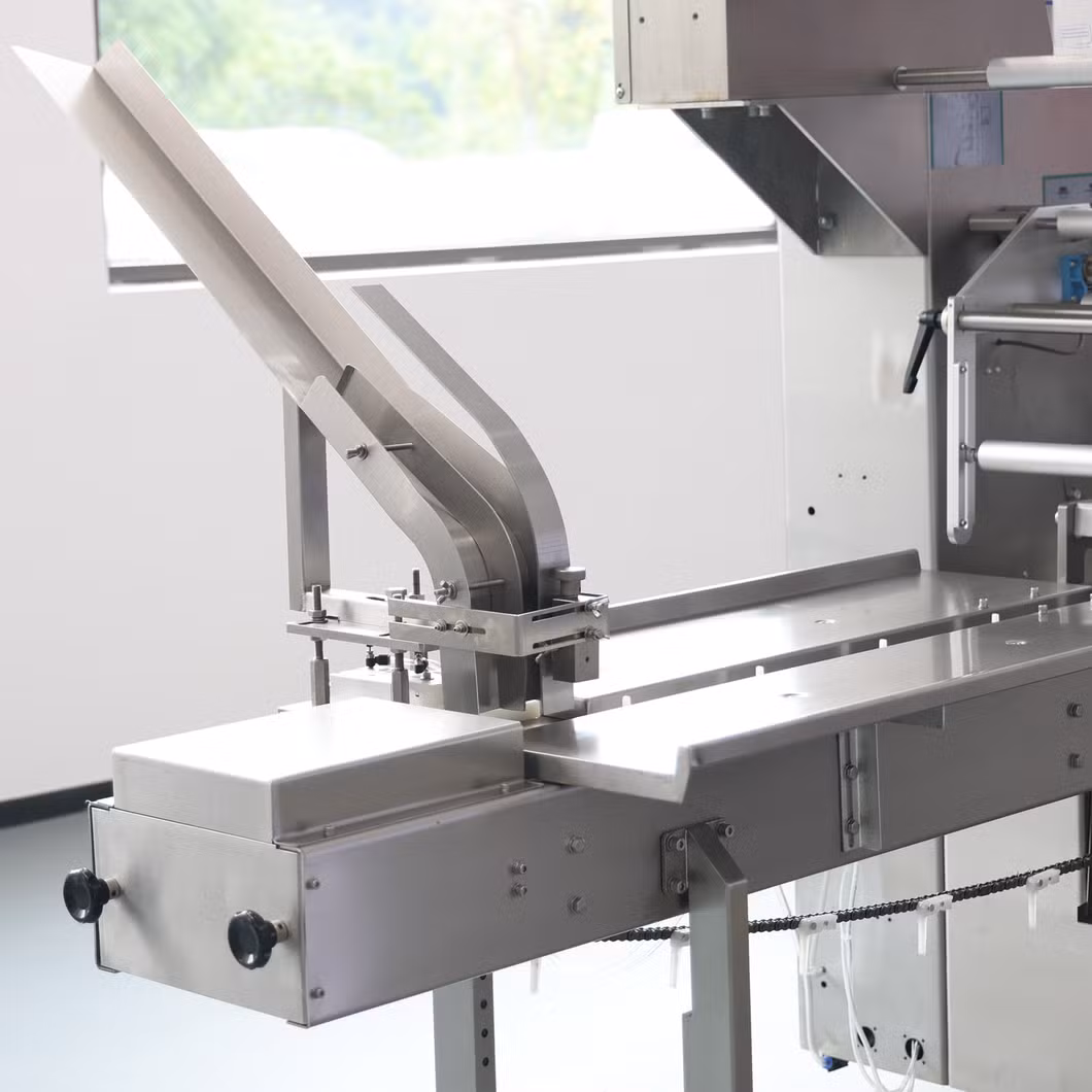 Biscuits Cookies Ice Pops Cake Chocolate Candy Automatic Servo Flow Packaging Packing Machine