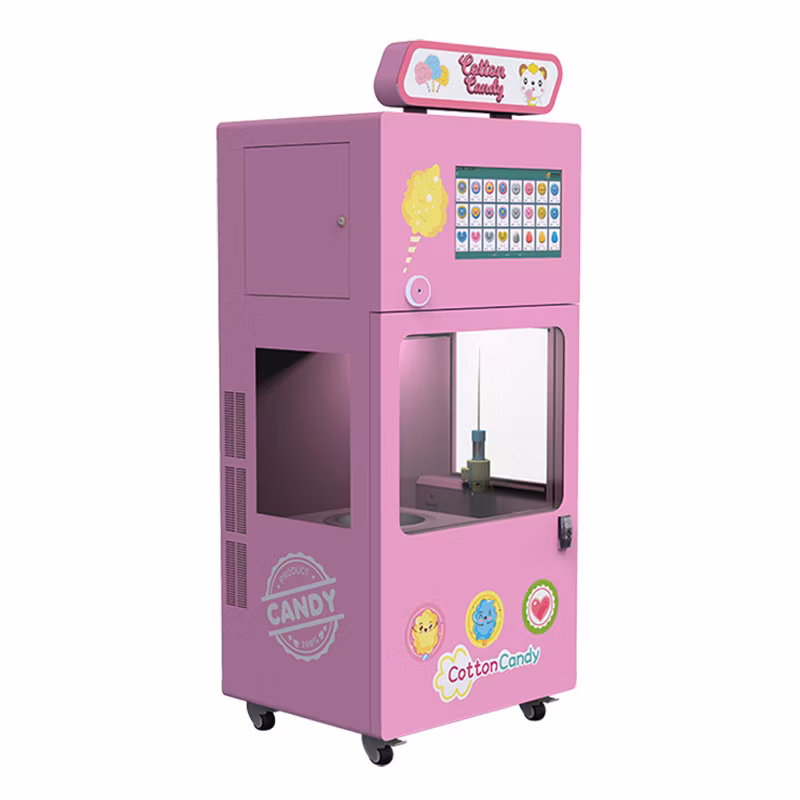 Full Automatic Cotton Candy Stick Cotton Candy Machine Maker