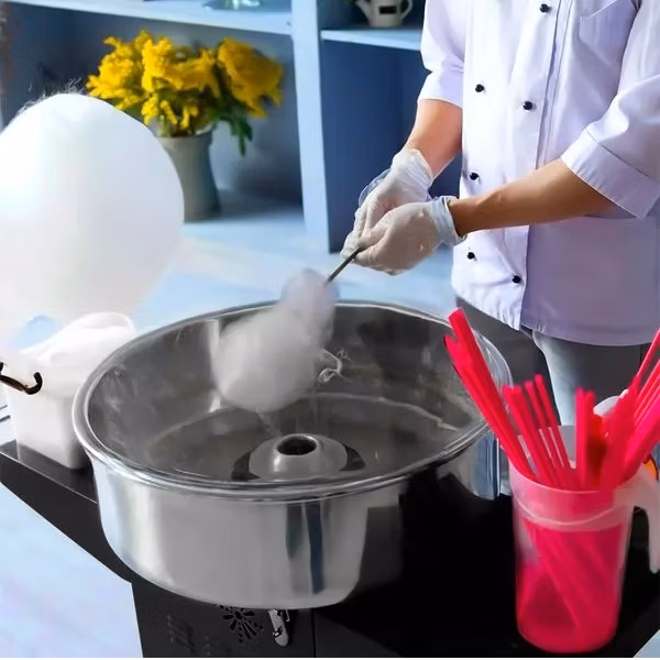 Hot Sale Commercial Candy Floss Vending Machine Electric Cotton Candy Floss Machine