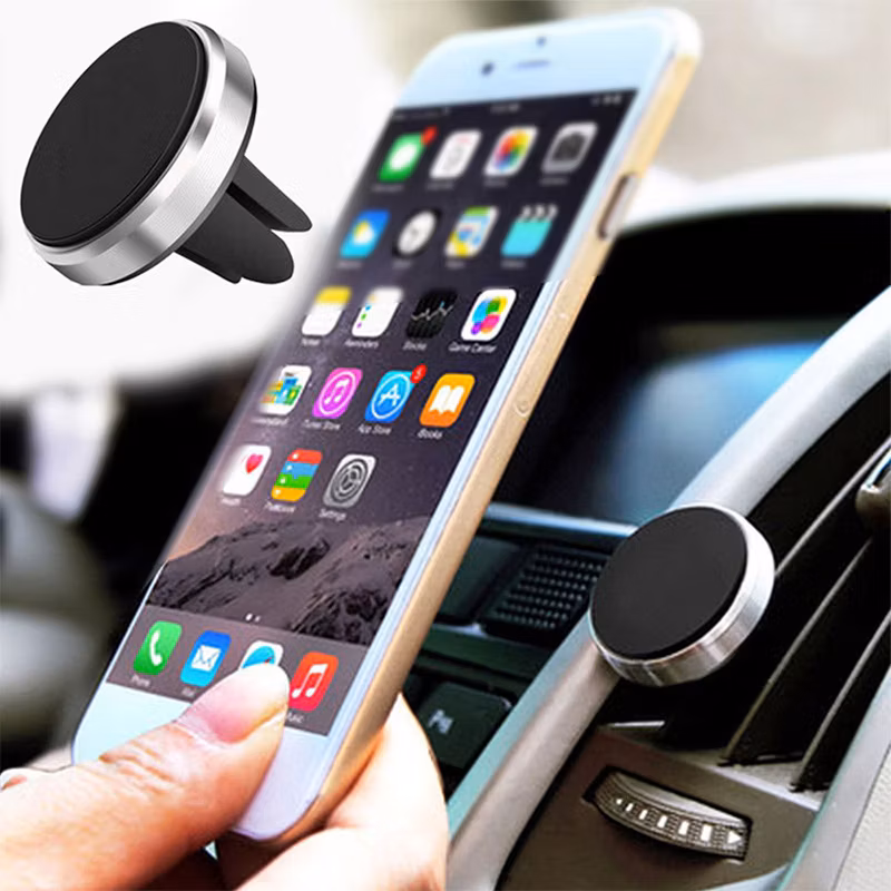 Car Air Vent Holder 360 Degree Rotating Magnetic Air Vent Holder Mobile Phone Mount for GPS PDA