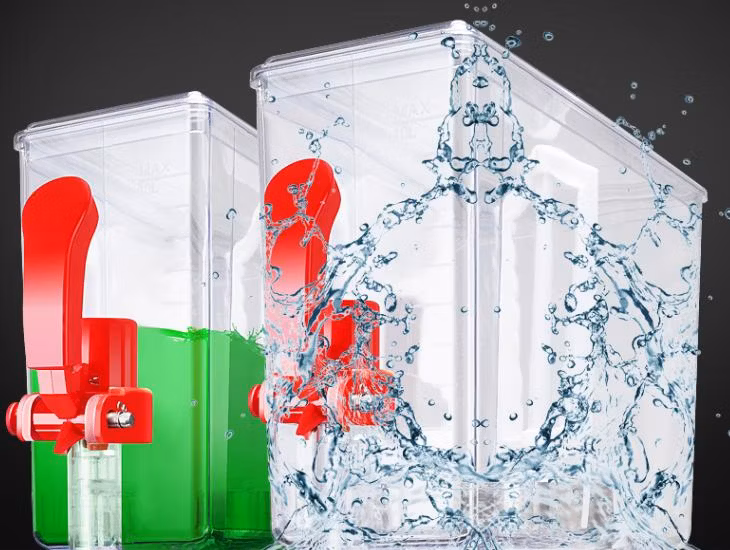 Factory Price Four Tanks Commercial Drink Faucet Juice Dispenser