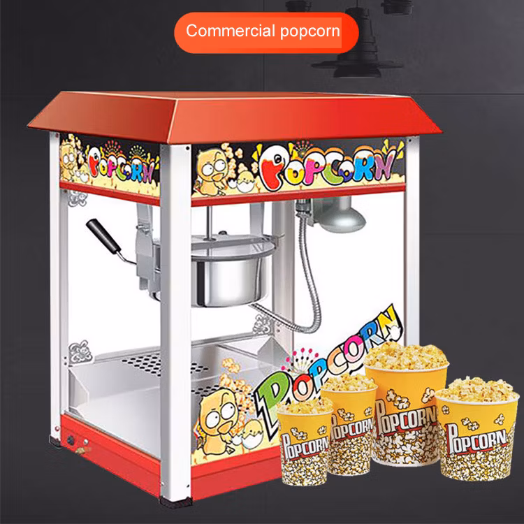 2022 China Wholesale Price Cinema Big Electric Automatic Popcorn Maker, Industrial Commercial Popcorn Machine