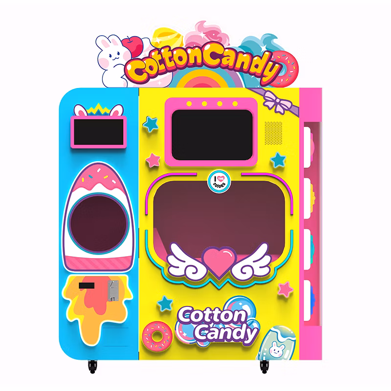 Boys and Girls Fancy Sweet Smart Business American Automated Big Cotton Candy Machine