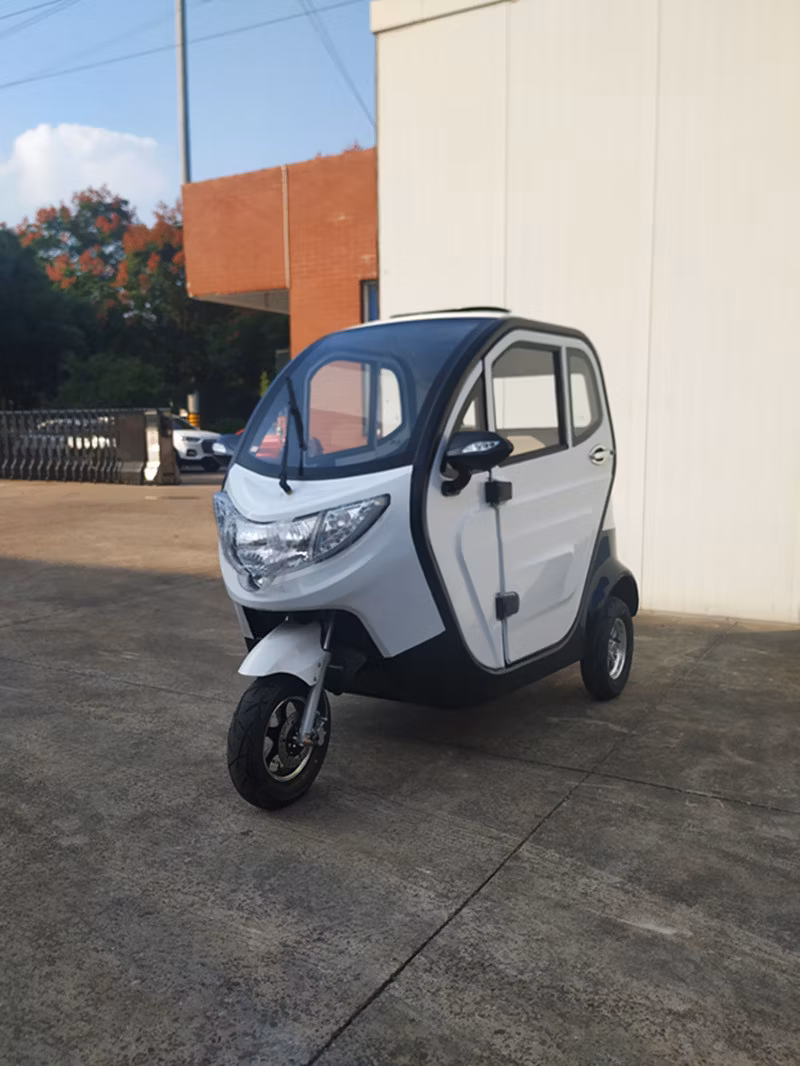 Factory OEM 3 Wheel Battery Closed Electric Tricycle Car for Passenger