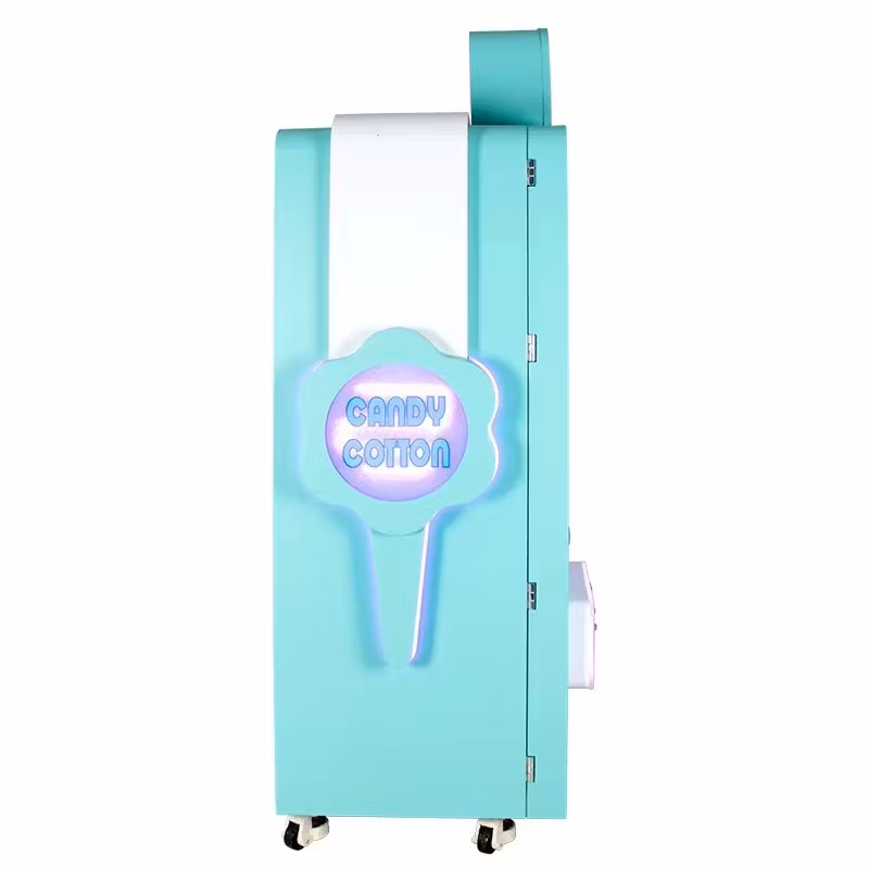 New Arrival Robot Automatic Cotton Candy Depositing Vending Machine Popcorn for Candy