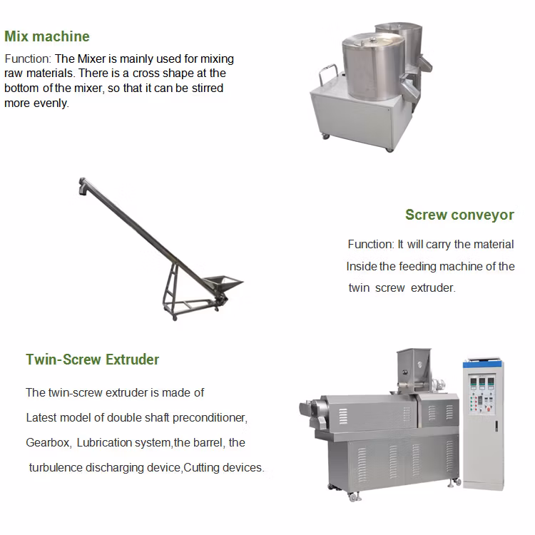 Puffed Popcorn Snack Extrusion Breakfast Cereal Making Machine