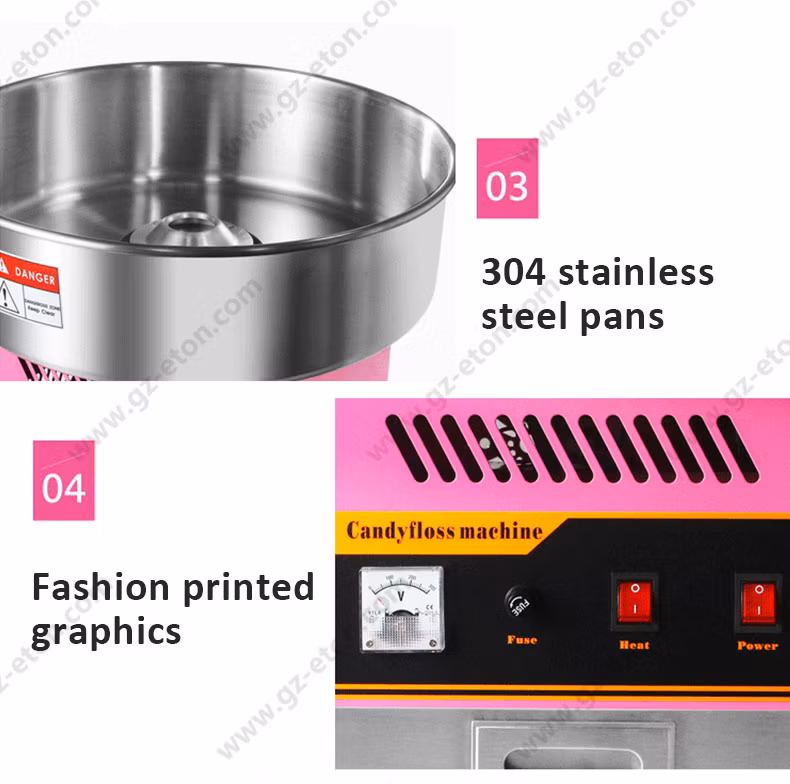 Electric Candy Floss Machine / Cotton Candy Maker Et-Mf01 (*720)
