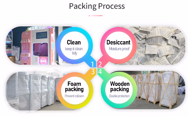 Semi Automatic Manufacture Mini Cotton Candy Machine