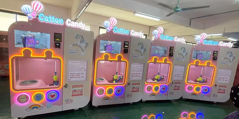 Electric Commercial Cotton Candy Making Machine