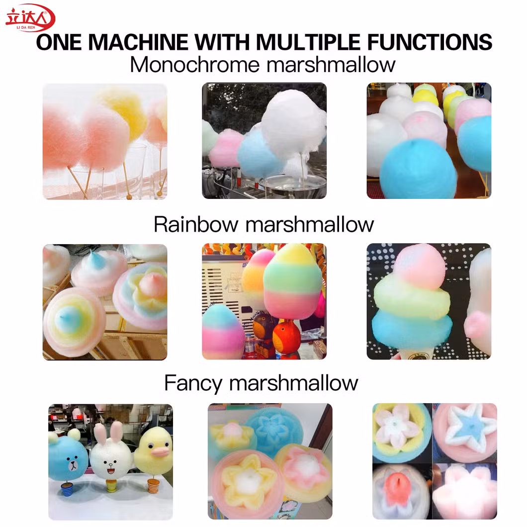 professional Automatic Electric Commercial Floss Cotton Candy Machine