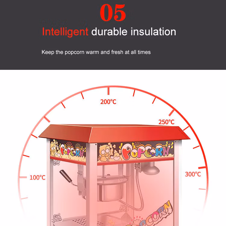 Commercial China Wholesale Kitchen Equipment Appliance Low Price Electric Machinery Popcorn Maker Machine