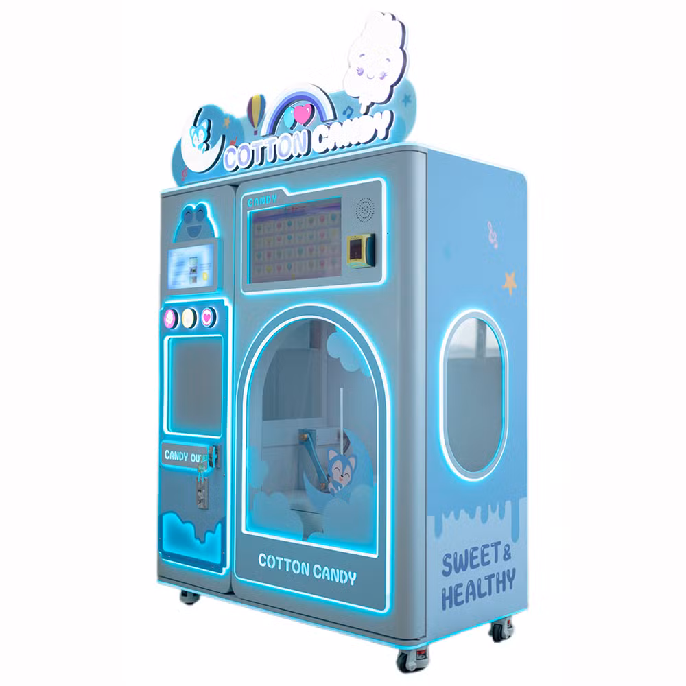 Marshmallow Professional Autotmatic Cotton Candy Popcorn Making Fruit Machine