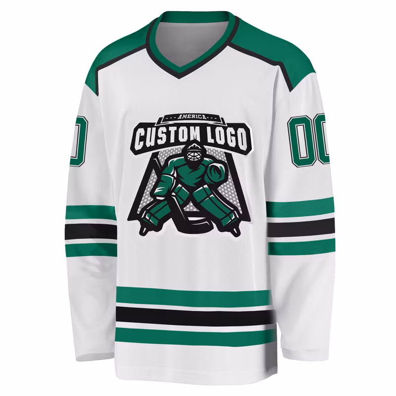 Custom OEM Stitched Twill Embroidered Youth Double Sided Mens Team Inline Reversible Custom Shirts Sublimated Ice Hockey Jersey