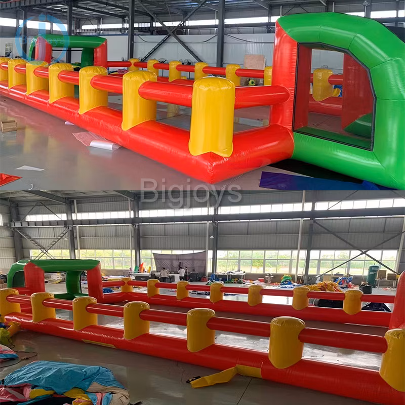 Stock Cheaper Inflatable Soap Soccer Field for Sale (BJ-soccer field03)