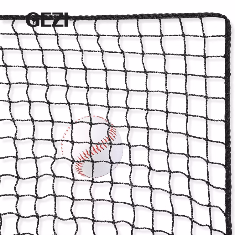 Backstop Outdoor HDPE Nylon Protecting Fence Safety Barrier Net for Sports Courts