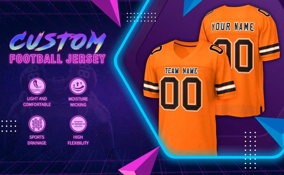 Custom Cotton Toddler Youth Jersey - Personalize Your 2 Sided Team Uniform