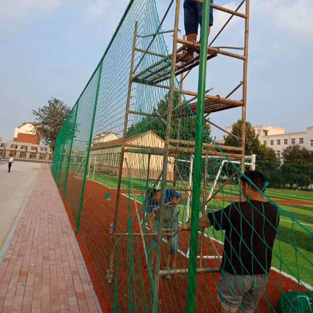 Plastic Netting Soccer Ball Football Goal Net Knotted Football Filed Nettin