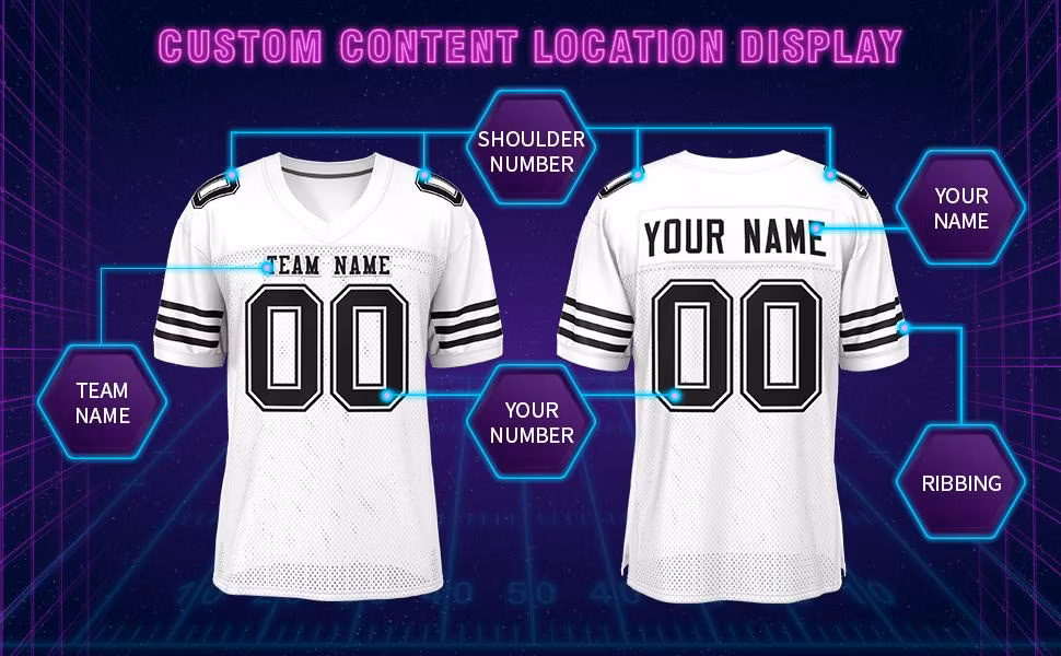 Custom Cotton Toddler Youth Jersey - Personalize Your 2 Sided Team Uniform