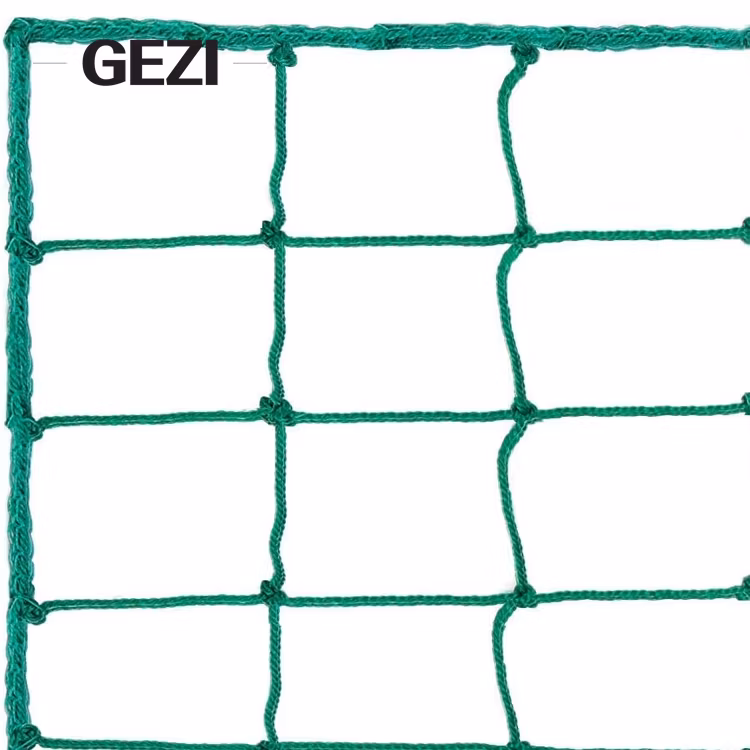 3X2 8X4 Size Multi Adjustable Knotted PP Safety Portable Barrier Sports Fiels Goal with Net Wall White Color Baseball 30&prime; X 10&prime;