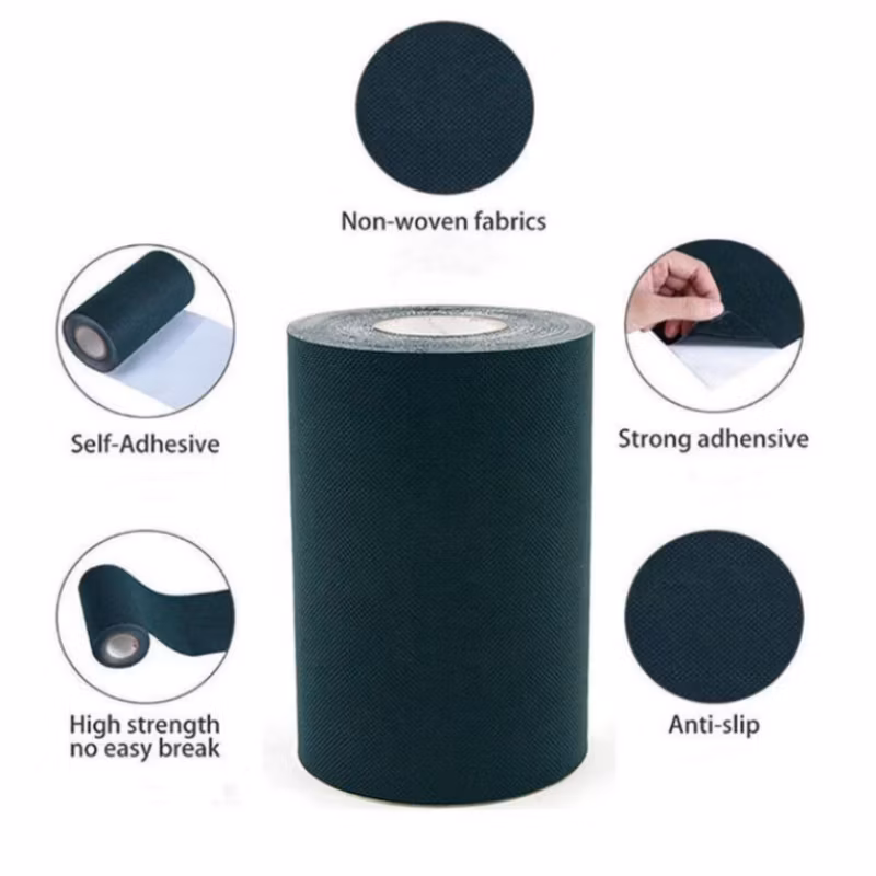 Simulated Lawn Grass Carpet Seam Cloth Waterproof Self Adhesive Joining Lawn Splicing Tape for Football Field, Kindergarten, Wedding Venue