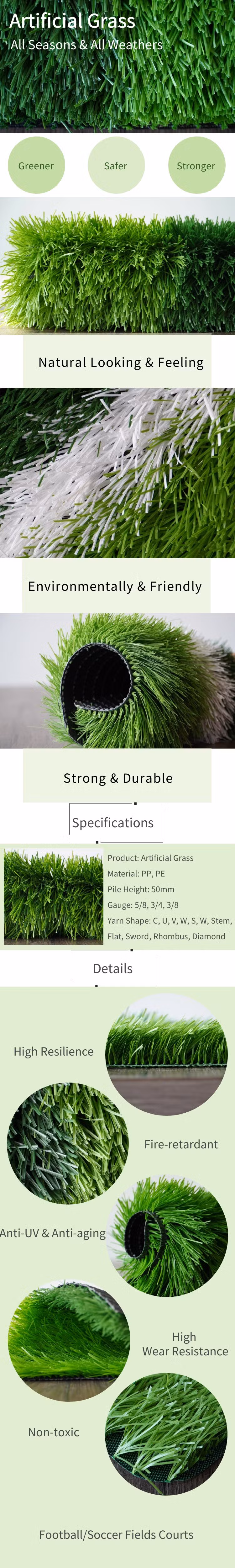 30mm Hot Selling Price Artificial Grass for Home Decor
