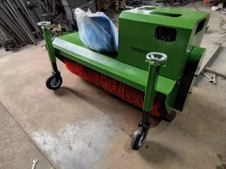 Jym08 Sports Machinery Sports Field Artificial Turf Gasoline Combing Machine Soccer Field Synthetic Grass Brushing Machine