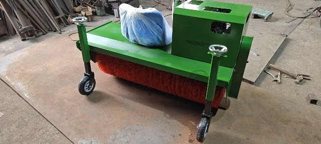 Jym08 Sports Machinery Sports Field Artificial Turf Gasoline Combing Machine Soccer Field Synthetic Grass Brushing Machine
