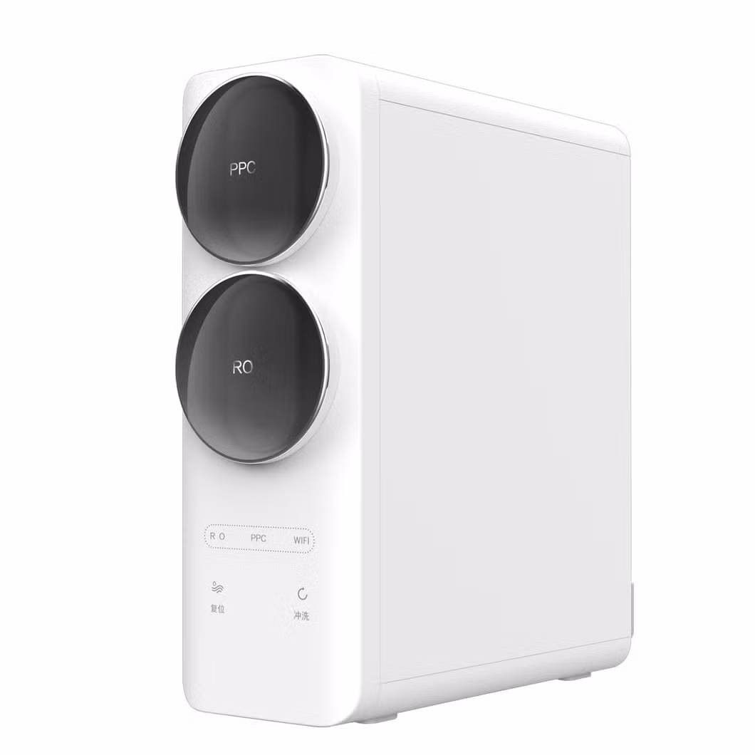 3 Stage Water Purifiers Filter Desktop Table Counter Top 75g RO Machine Water Purifier Body Cabinet for School