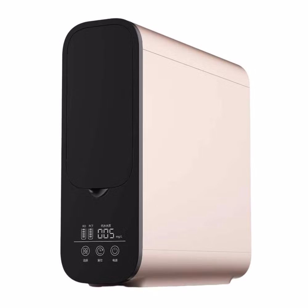 3 Stage Water Purifiers Filter Desktop Table Counter Top 75g RO Machine Water Purifier Body Cabinet for School