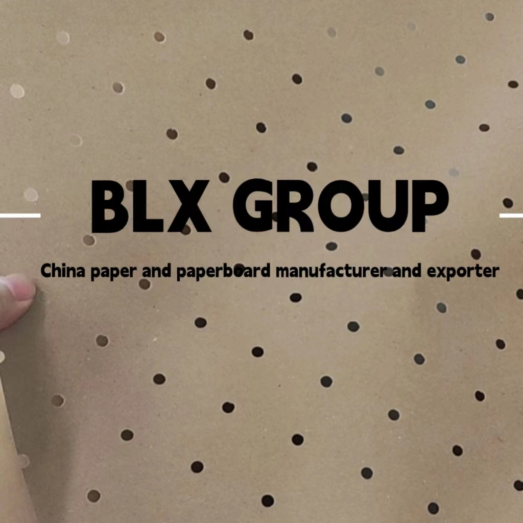 China Supplier Cam Brown Perforated Paper Crafts for Underlay