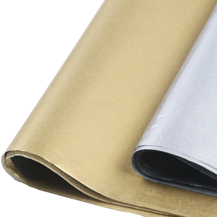 Cheap Price and High Quality 50*75cm Printed Gold Wrapping Tissue Paper