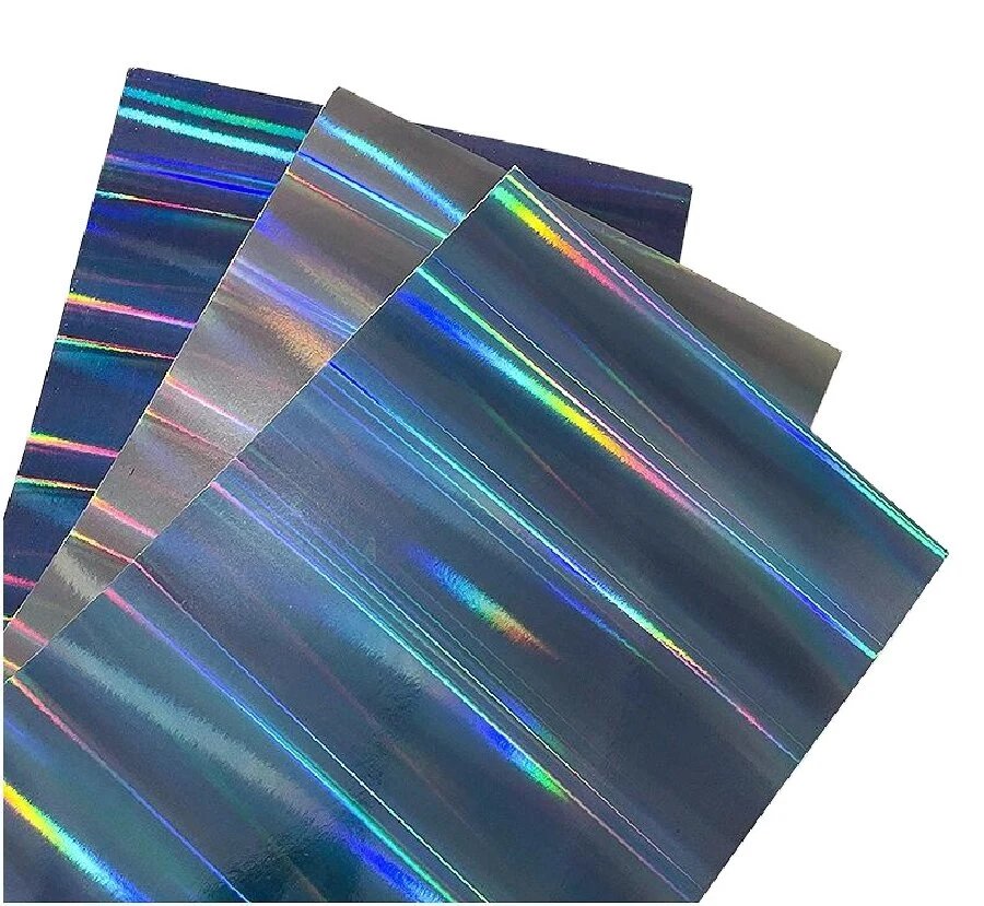 250g Holographic Mirror Foil Laser Metalized Gold Silver Paper