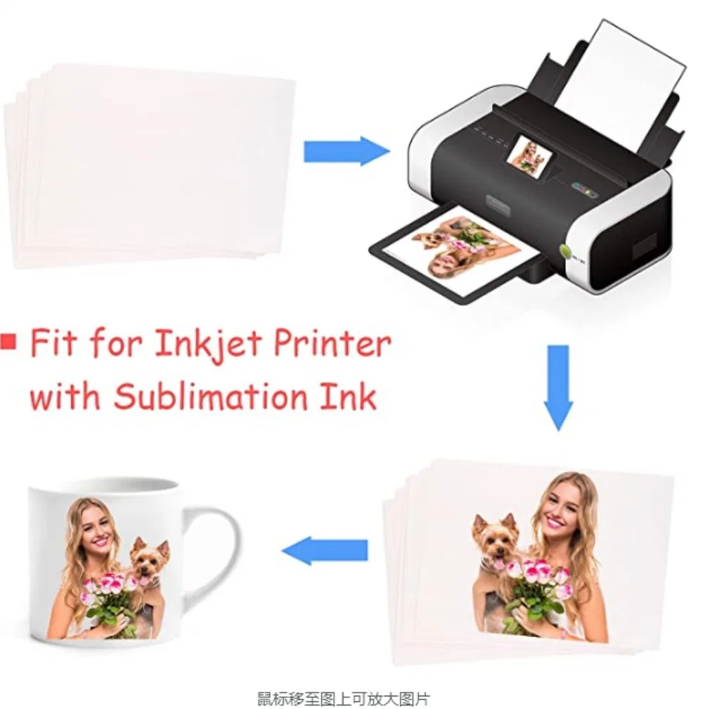 Popular Cheap Price Sublimation Transfer Paper with Glue Sublimation Paper Rolls 44 Inches DIY