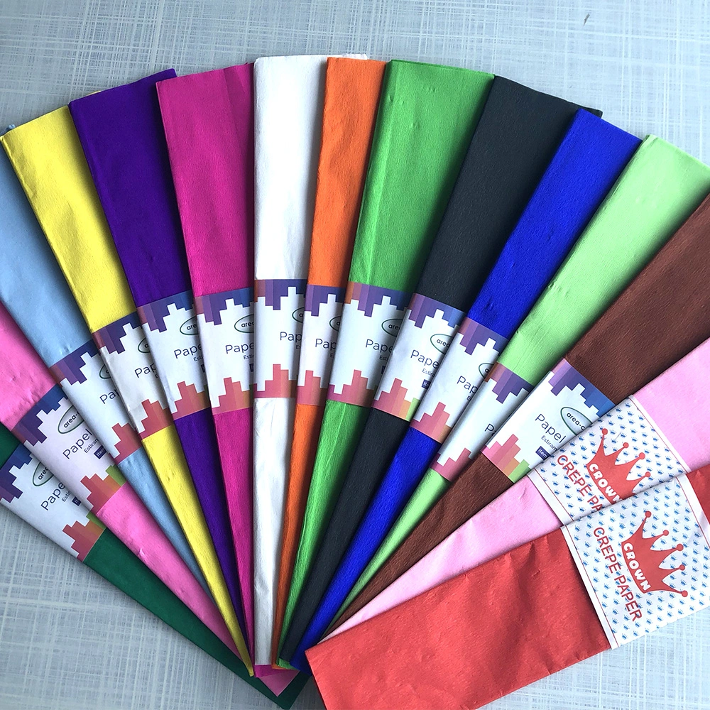 32GSM Color Craft Crepe Paper for Handmade DIY