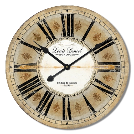 Wholesale Cheap Clock with Antique Design Home Gift Clock