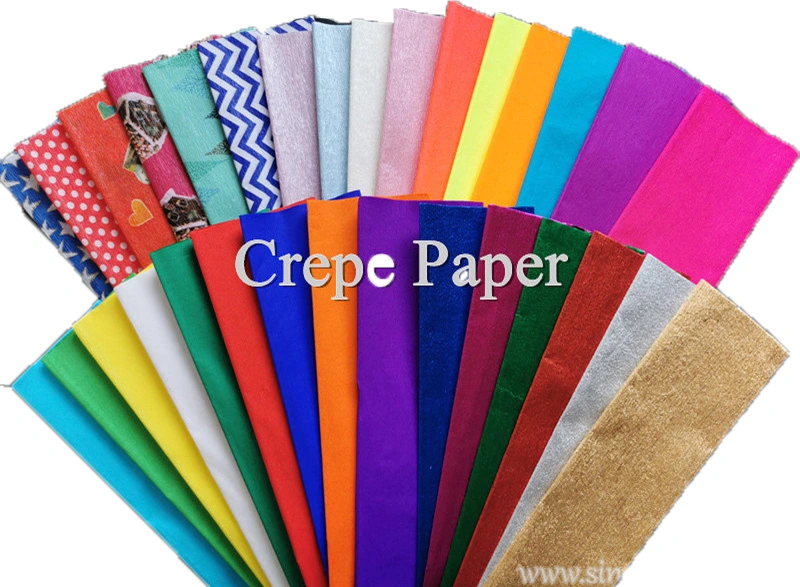 Metallic Crepe Paper for Paper Flower and Stationery