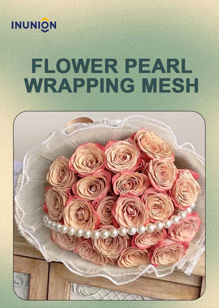 Inunion Flower Mesh Flower Wrapping Material Floral Wraps