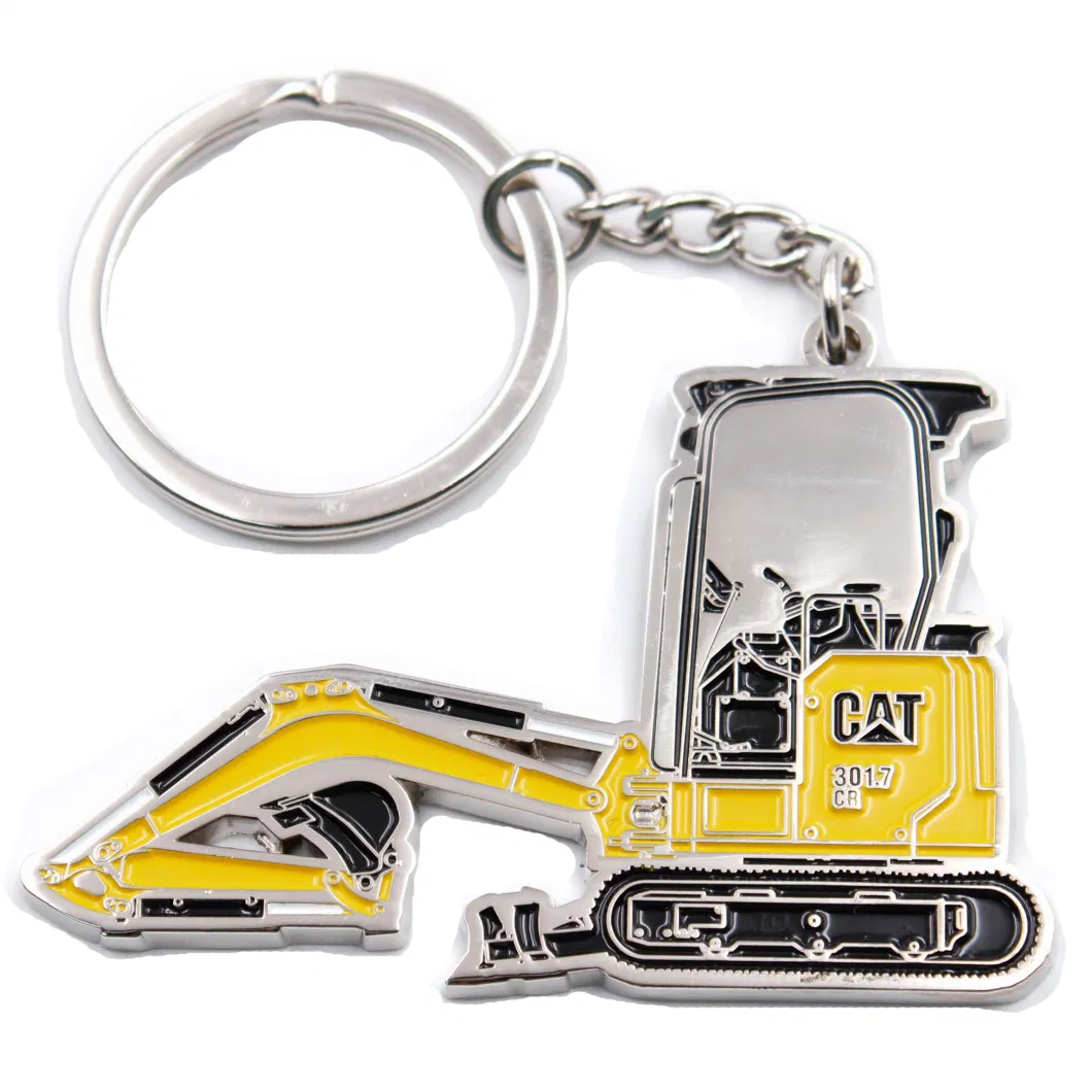 Excavator Bucket Design Shape Key Chain Factory Wholesale