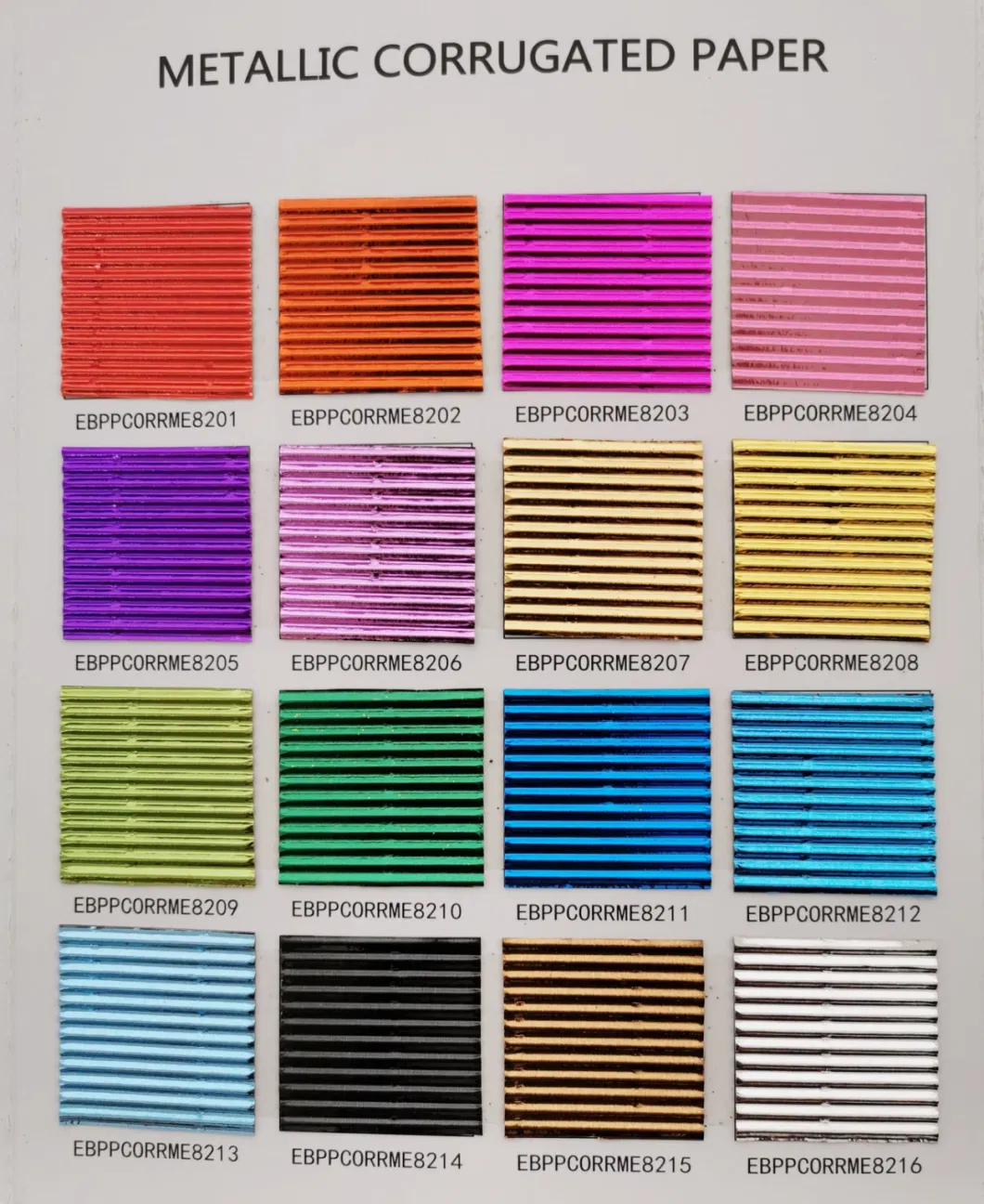 Multi-Color Pearl Corrugated Cardboard Kraft DIY