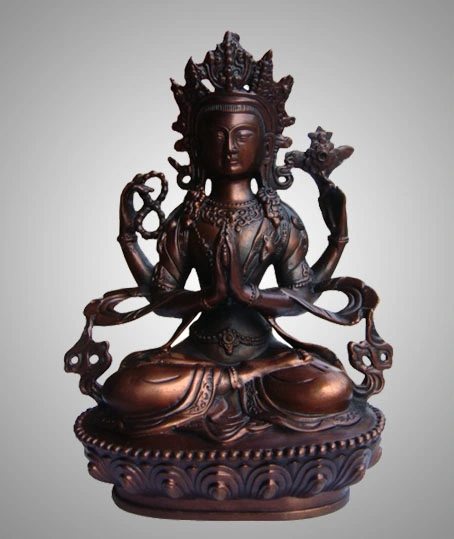 Bronze Buddha Sculpture Bronze Religious Craft