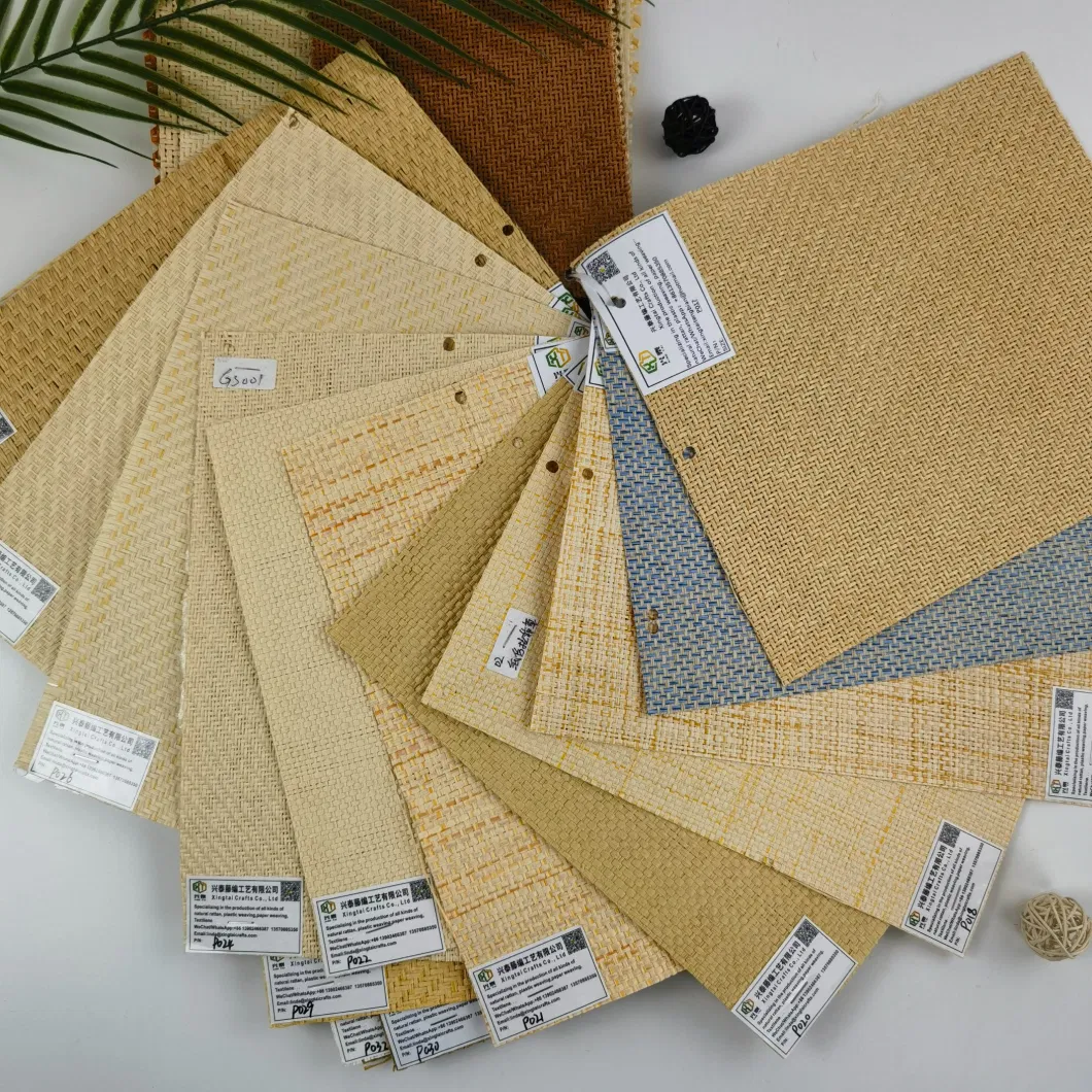 Paper Rattan Weaving Materials, Taiwan Yellow Paper Eye-Catching Imitation Rattan Weaving Mats, Handicraft Raw Materials, New Decorative Materials Factory Direc