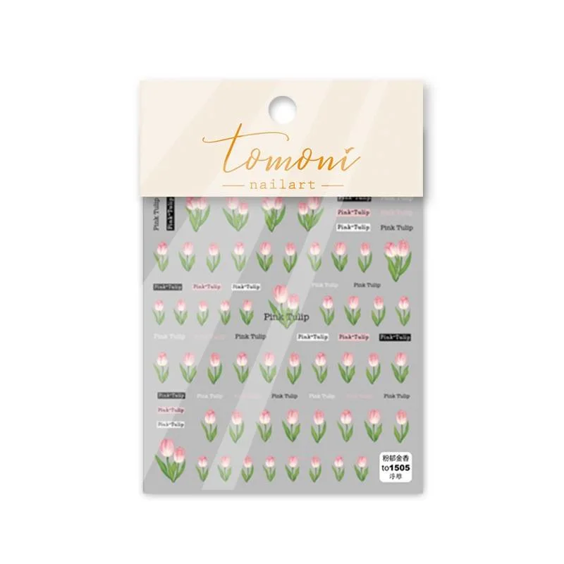 Wholesale Hot Selling Flower Nail Stickers