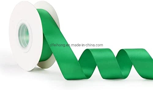 Factory Wholesale Colorful Double Face Customized Sation Ribbon with Factory Price Lavender