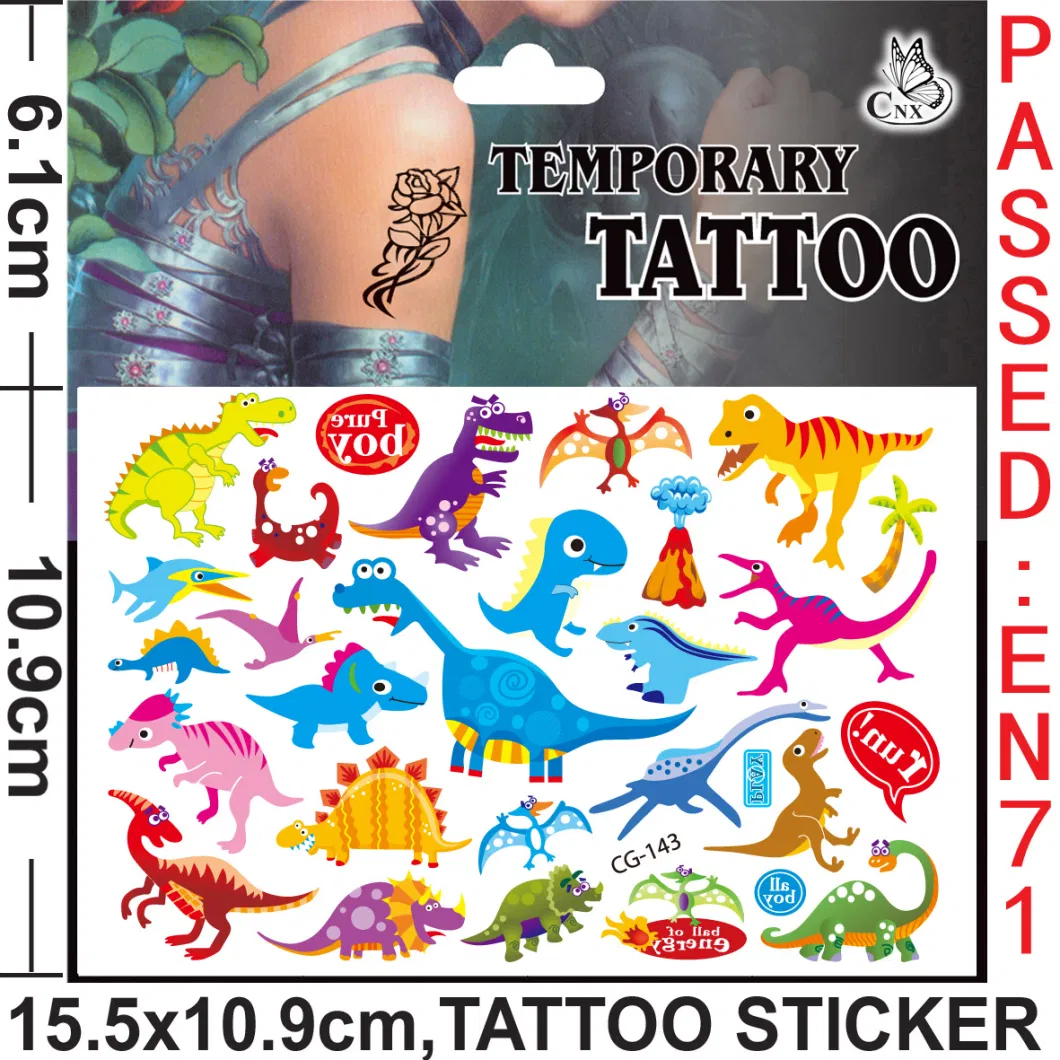 Despicable Metemporary Tattoo Sticker for Kids (cg056)