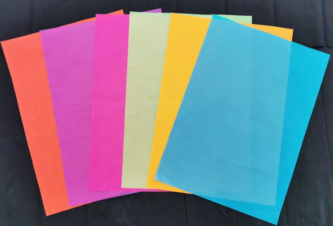 17-22GSM Mf Tissue Paper for Making Kite or Cutting Confetti, Gift Wrapping