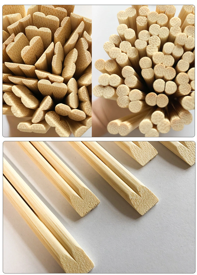 High Quality Sushi Bamboo Tensoge Chopsticks Set with Craft Paper Bag