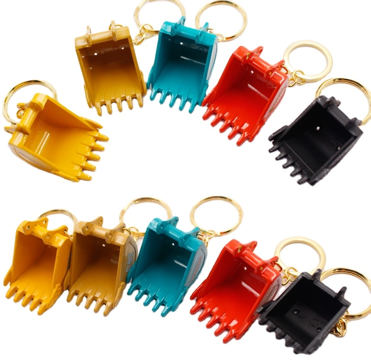 Excavator Bucket Design Shape Key Chain Factory Wholesale