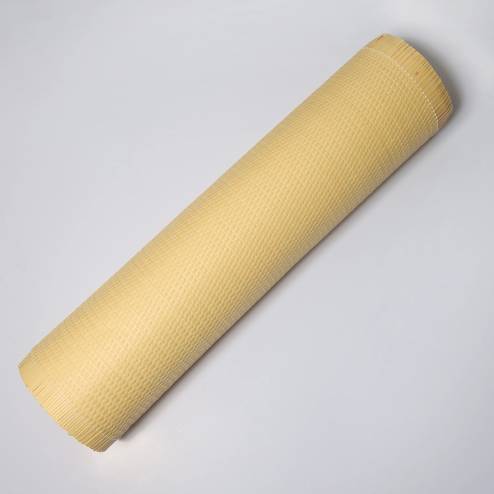 Paper Rattan Weaving Materials, Taiwan Yellow Paper Eye-Catching Imitation Rattan Weaving Mats, Handicraft Raw Materials, New Decorative Materials