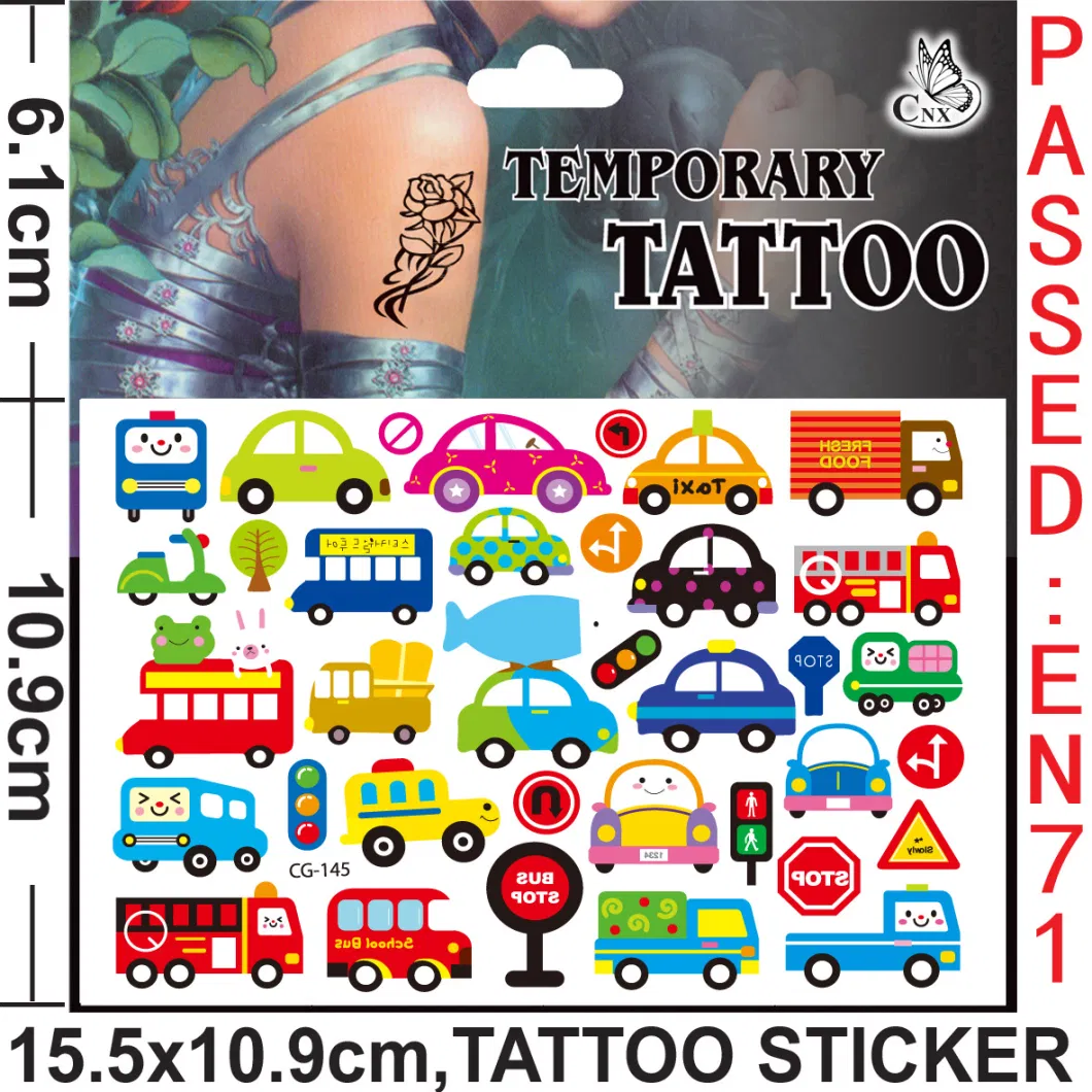 Despicable Metemporary Tattoo Sticker for Kids (cg056)